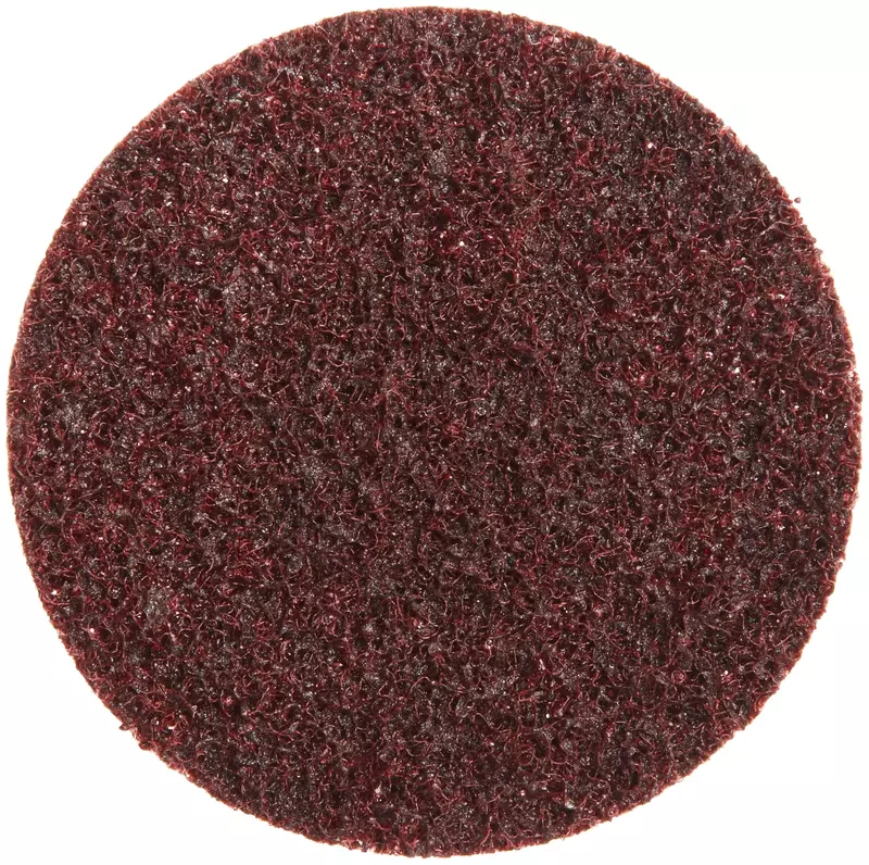3M Scotch-Brite SC-DR Medium Grit, 3" x NH Aluminum Oxide Surface Conditioning TR Roloc Disc Maroon (25 Pack)
