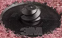 3M Scotch-Brite SC-DR Medium Grit, 3" x NH Aluminum Oxide Surface Conditioning TR Roloc Disc Maroon (25 Pack)