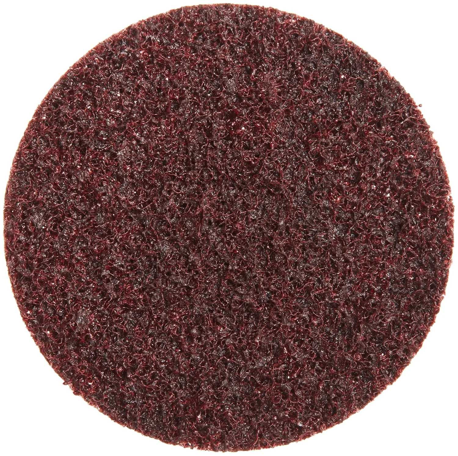 3M Scotch-Brite SC-DR Medium Grit, 3" x NH Aluminum Oxide Surface Conditioning TR Roloc Disc Maroon (25 Pack)