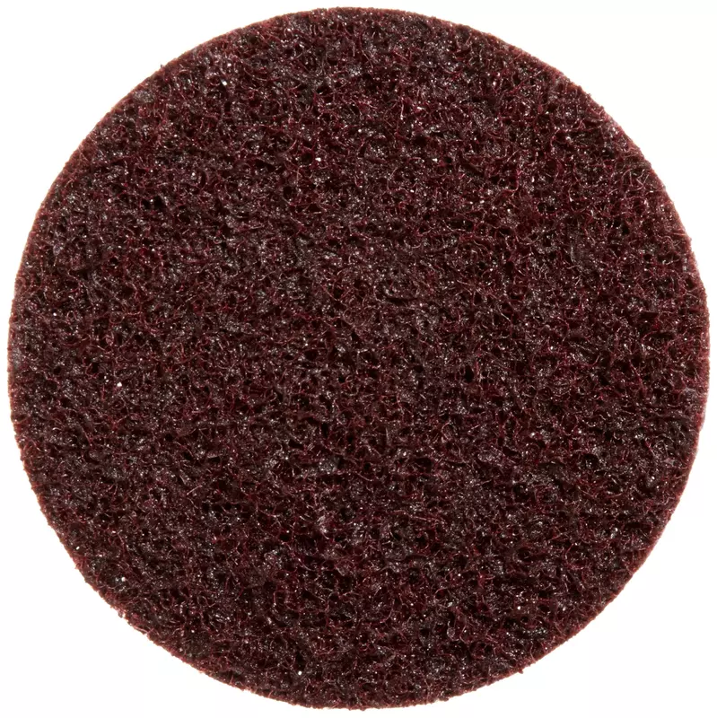 3M Scotch-Brite SC-DH Medium Grit, 3" x NH Aluminum Oxide Surface Conditioning Disc Maroon (25 Pack)