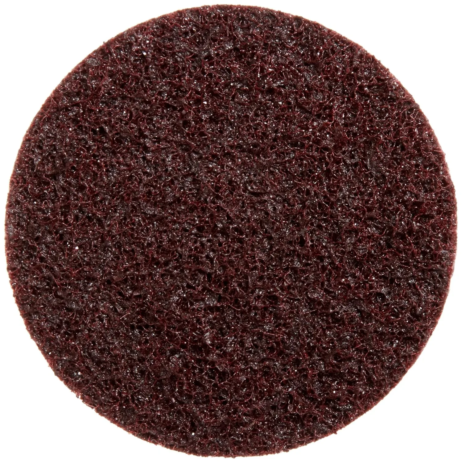 3M Scotch-Brite SC-DH Medium Grit, 3" x NH Aluminum Oxide Surface Conditioning Disc Maroon (25 Pack)