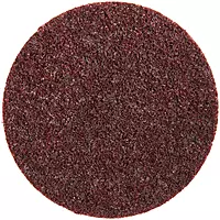 3M Scotch-Brite SC-DR Medium Grit, 4" x NH Aluminum Oxide Surface Conditioning TR Roloc Disc Maroon (25 Pack)