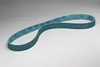 3M Scotch-Brite SC-BS Non-Woven Aluminum Oxide Blue Sanding Belt - Very Fine - 4 in Width x 60 in Length