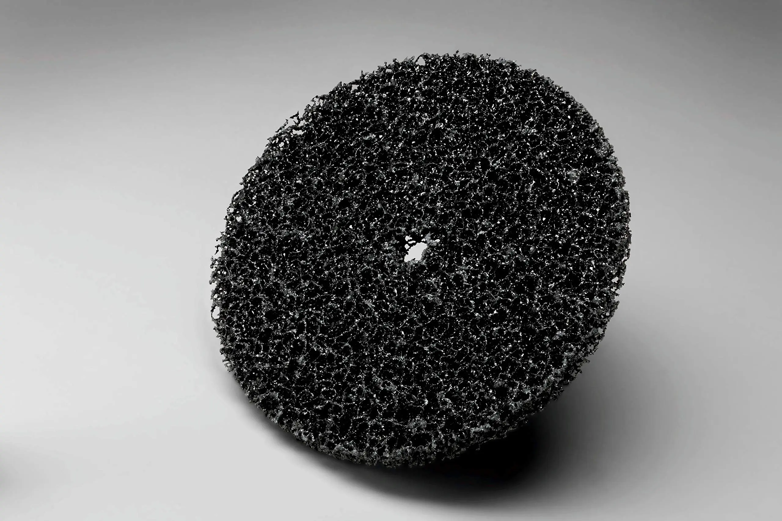 Scotch-Brite Clean and Strip Disc, Silicon Carbide, 6" Diameter, 1/4" Center Hole Diameter, Extra Coarse Grit (Pack of 1)