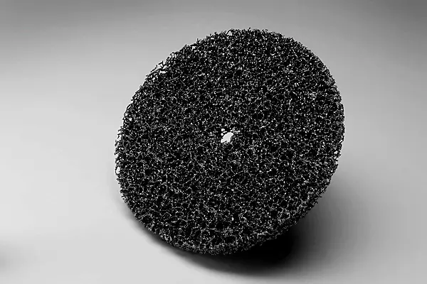 Scotch-Brite Clean and Strip Disc, Silicon Carbide, 6" Diameter, 1/4" Center Hole Diameter, Extra Coarse Grit (Pack of 1)