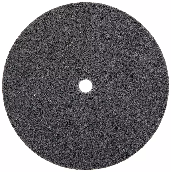 Scotch-Brite EXL Unitized Wheel, Silicon Carbide, 5000 rpm, 6" Diameter, 1/2" Arbor, 2S Fine Grit (Pack of 1)