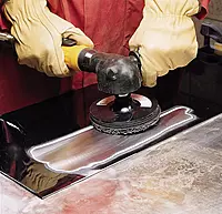 3M Scotch-Brite Coating Removal Disc - Extra Coarse Silicon Carbide Mineral - Paint and Rust Stripping Disc for Metal
