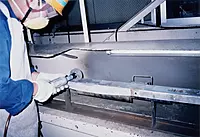 3M Scotch-Brite EXL Unitized Wheel - 2S Fine Grit Silicon Carbide - Metal Deburring, Finishing and Polishing Wheel - 3 in