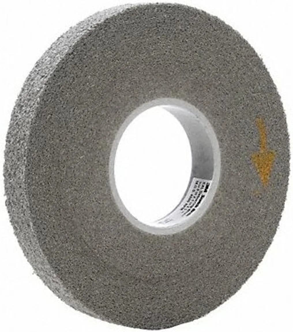 3M Scotch-Brite EXL Deburring Wheel, 9S Fine, 8 x 1 x 3 in
