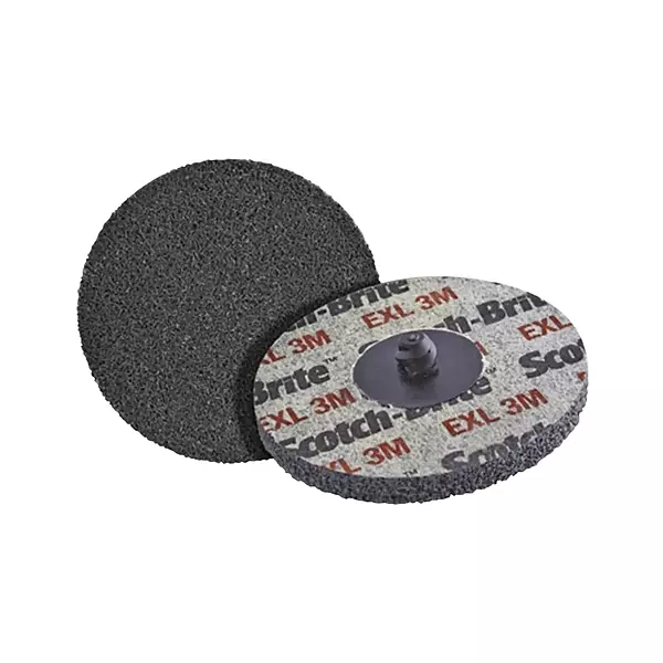 3M Scotch-Brite Roloc TR 3" Quick-Change Non-Woven Disc, Aluminum Oxide, Medium