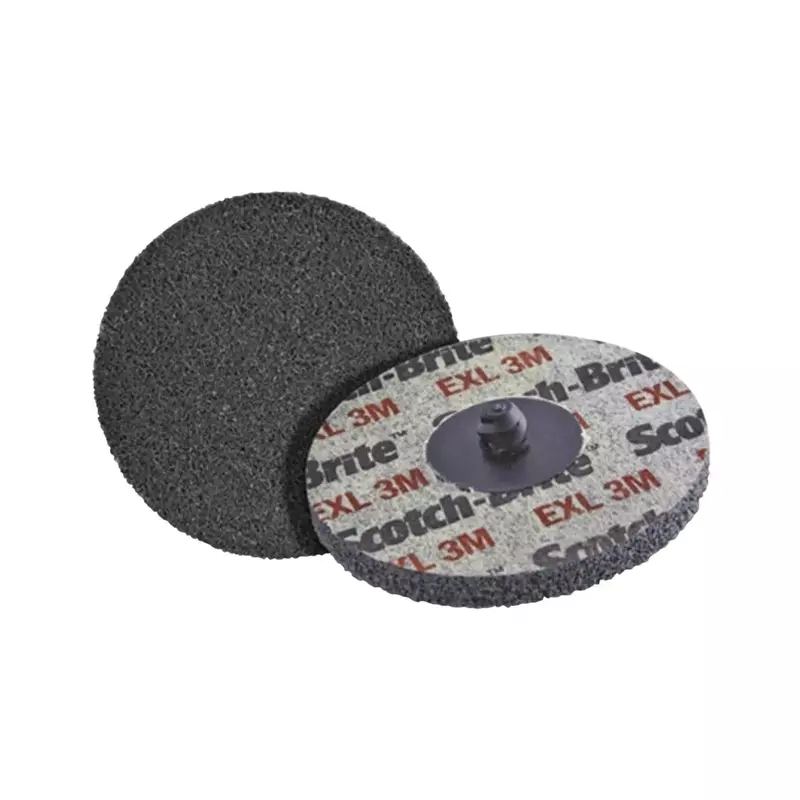 3M Scotch-Brite Roloc TR 3" Quick-Change Non-Woven Disc, Aluminum Oxide, Medium