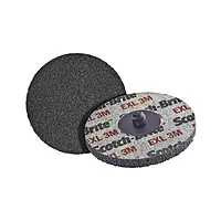 3M Scotch-Brite Roloc TR 3" Quick-Change Non-Woven Disc, Aluminum Oxide, Medium