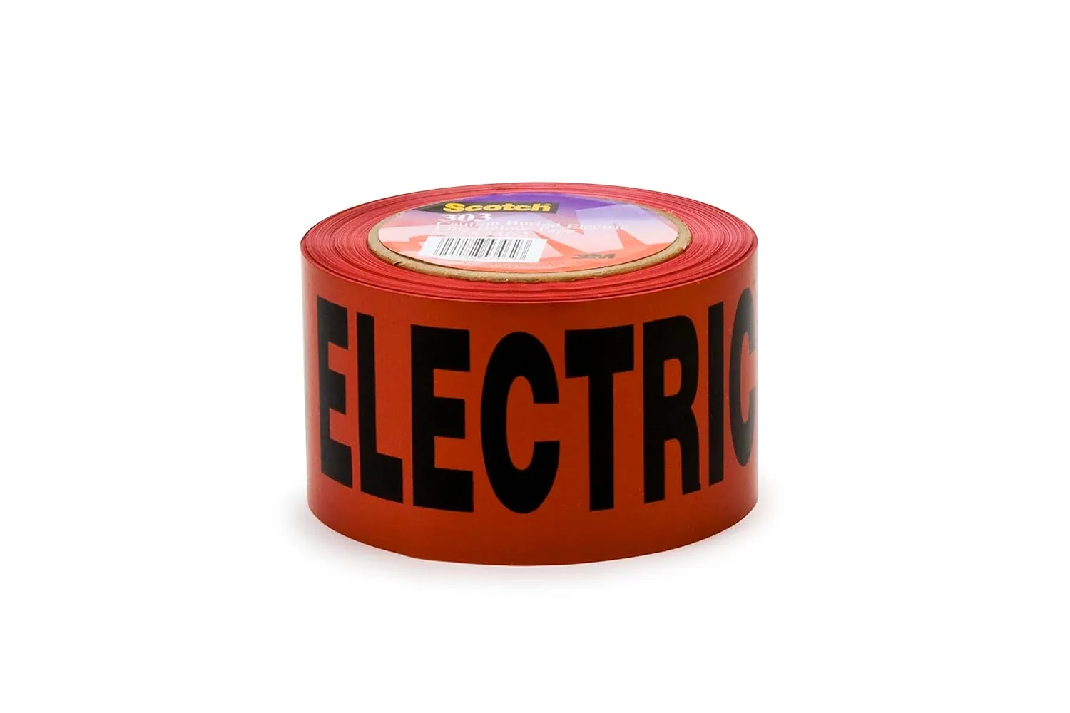3M Scotch Buried Barricade Tape - CAUTION BURIED ELECTRIC LINE BELOW