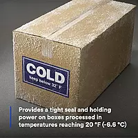 Scotch High Tack Box Sealing Tape 311+, Cold Shipping, Freezer Storage, Clear Color, 48 mm x 100 m (Pack of 1)