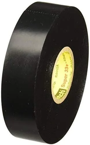 Scotch Super 33+ Vinyl Electrical Tape, .75-In x 66-Ft, Pack of 10