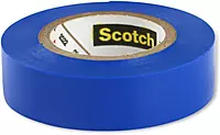 Scotch Vinyl Electrical Tape No. 35 Size: 0.5" W x 240" D, Color: Green