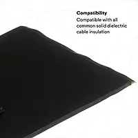 3M Scotch Vinyl Mastic Pad 2200, 6-1/2 in x 4-1/2 in, Box of 10 Pads, 125 mil