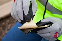 3M Scotch Vinyl Mastic Pad 2200, 6-1/2 in x 4-1/2 in, Box of 10 Pads, 125 mil