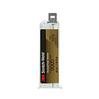 3M Scotch-Weld Structural Plastic Adhesive DP8005 Black, 45 mL Duo-Pak, 99352