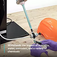 3M Scotch-Weld Structural Plastic Adhesive DP8010, Blue, Extremely Strong, Plastic to Metal Bonding