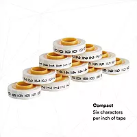 3M ScotchCode Wire Marker Tape Dispenser w/ Tape STD-0-9, Includes 1 each of 0-9 numbered rolls Wire Marker Tape Dispenser