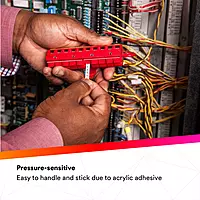 3M ScotchCode Wire Marker Tape Dispenser w/ Tape STD-0-9, Includes 1 each of 0-9 numbered rolls Wire Marker Tape Dispenser