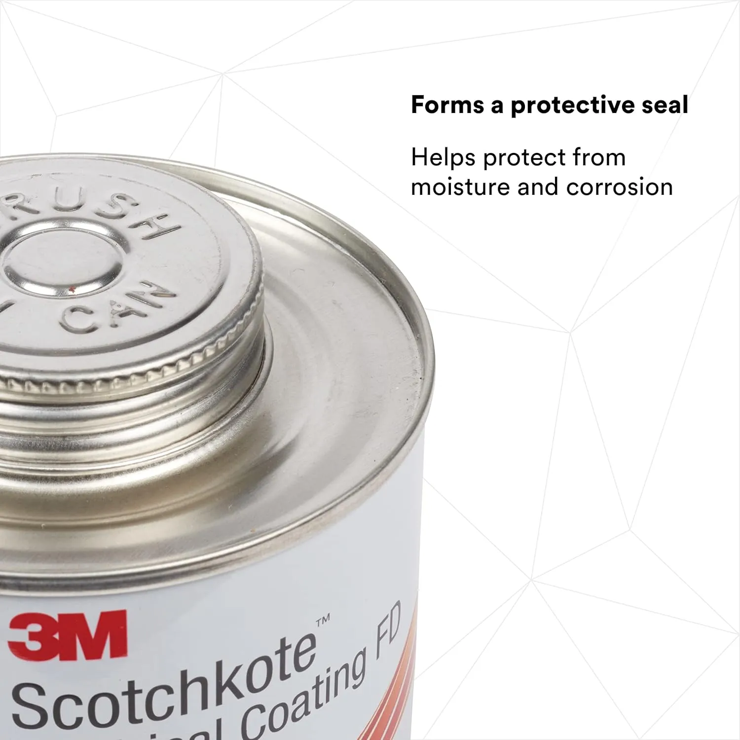 3M Scotchkote Electrical Coating FD, Fast-Drying Liquid, Flexible Sealant and Bonding Agent, Self-Contained Applicator