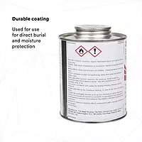 3M Scotchkote Electrical Coating FD, Fast-Drying Liquid, Flexible Sealant and Bonding Agent, Self-Contained Applicator