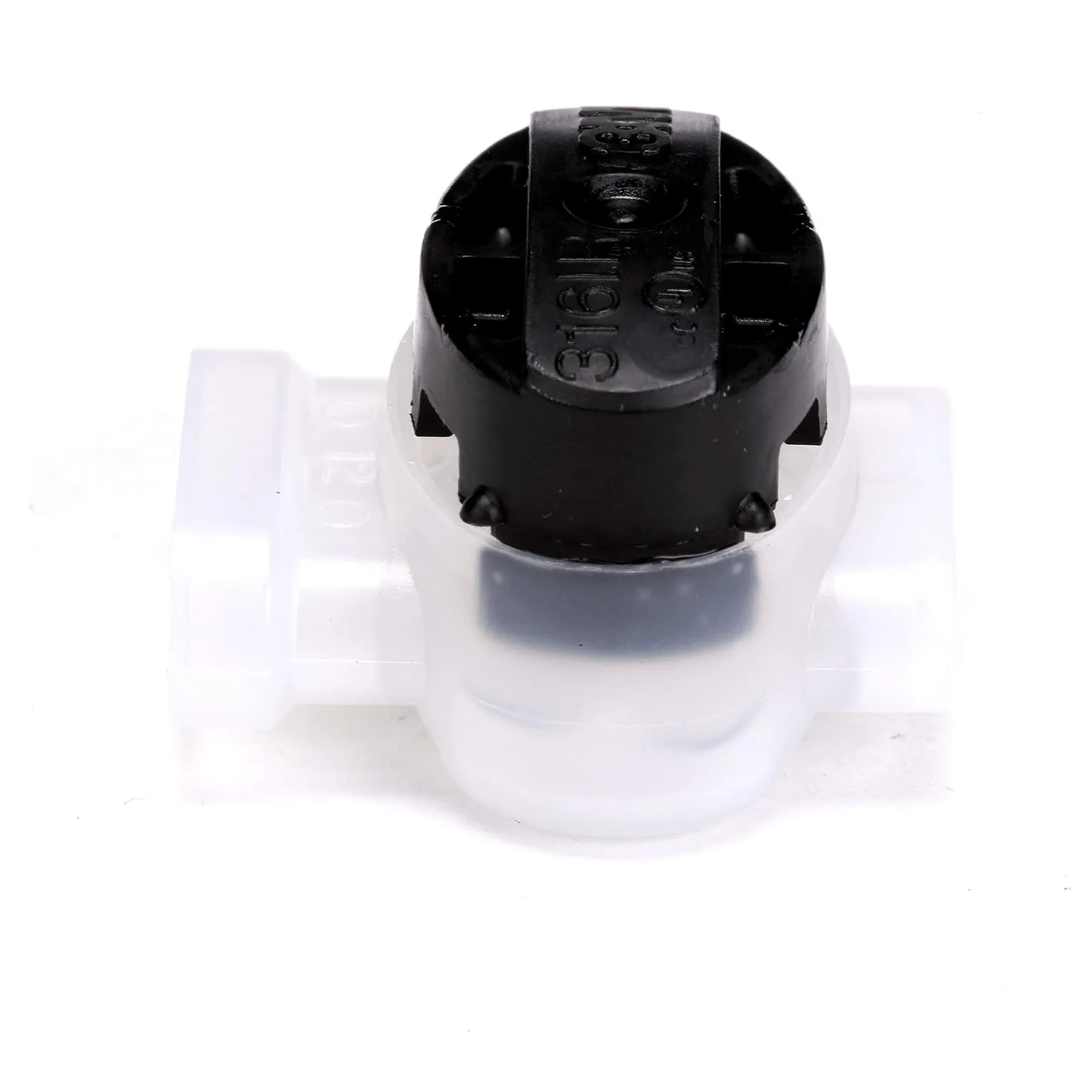 3M Scotchlok Self-Stripping Electrical IDC 316IR, Black/White Color, Pigtail, Irrigation Applications, Moisture Resistant