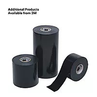 3M Scotchrap Vinyl Corrosion Protection Tape 50, Unprinted, 2 in x 100 ft, Black, 1 Roll, Premium Grade, 10 mil Thick