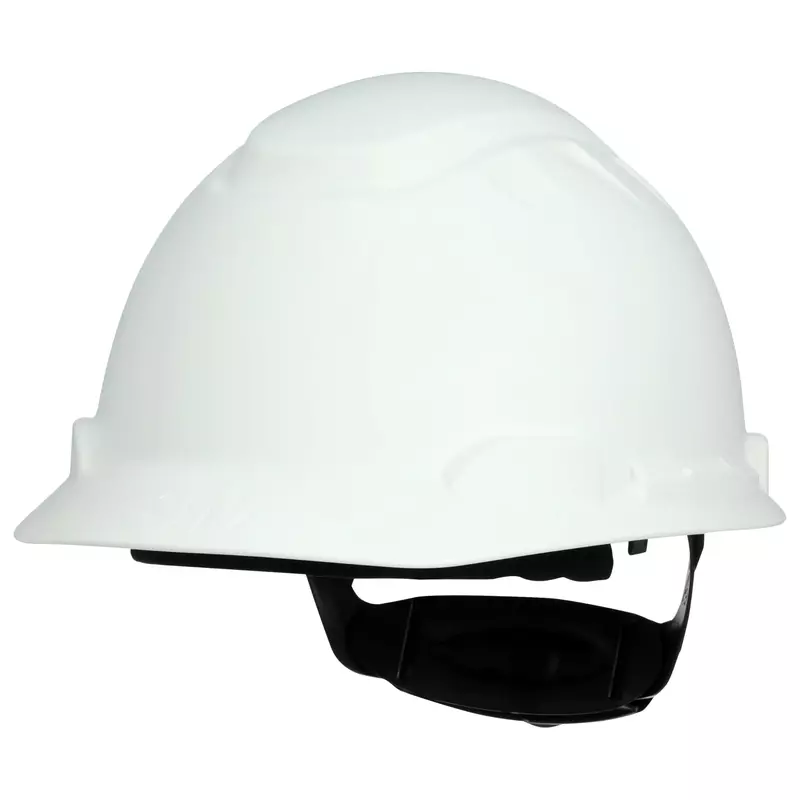 3M SecureFit Elevated Temperature Hard Hat H-701T-SF, White, 4-Point Pressure Diffusion Ratchet Suspension