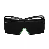 3M SecureFit 3700 Series, SF3750AS-BLK, Black Temples, IR 5.0 Gray OTG Anti-Scratch Lens