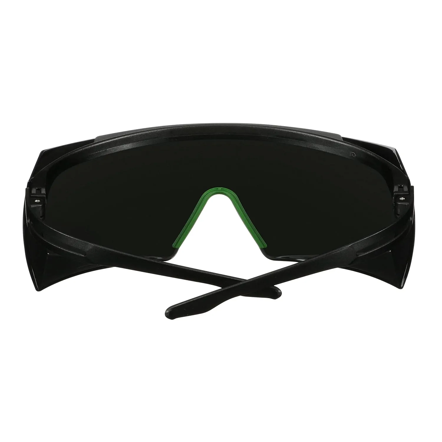 3M SecureFit 3700 Series, SF3750AS-BLK, Black Temples, IR 5.0 Gray OTG Anti-Scratch Lens