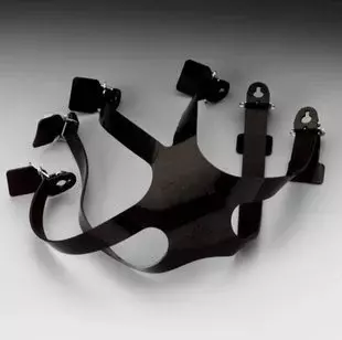 3M 7893S Black Silicone Head Strap - 051138-21340