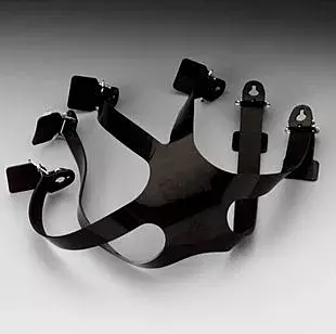 3M 7893S Black Silicone Head Strap - 051138-21340