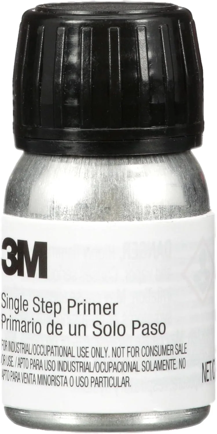 3M Single Step Primer 08682, Black, One-Part Urethane, 30 mL