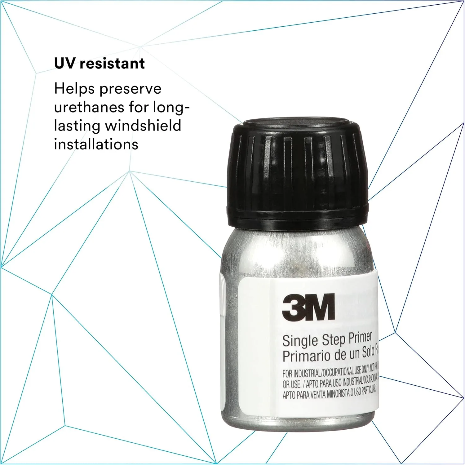 3M Single Step Primer 08682, Black, One-Part Urethane, 30 mL