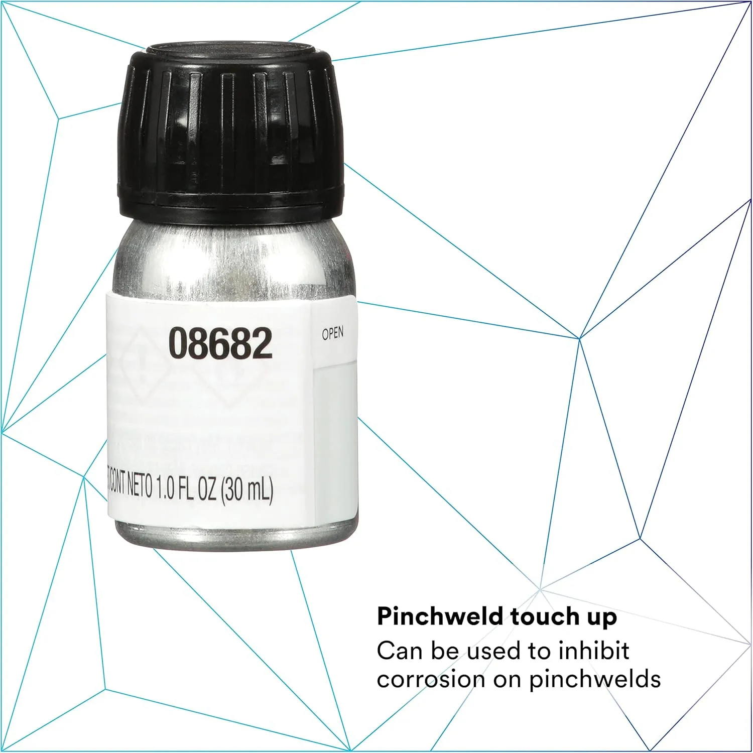 3M Single Step Primer 08682, Black, One-Part Urethane, 30 mL