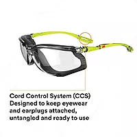 3M Safety Glasses, Solus CCS Series, Pack of 1, ANSI Z87, Scotchgard Anti-Fog Coating, Clear Lens