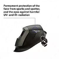 3M Speedglas Welding Helmet 9002NC, 04-0100-20NC, with Natural Color Technology Auto Darkening Filter for MMAW TIG MIG
