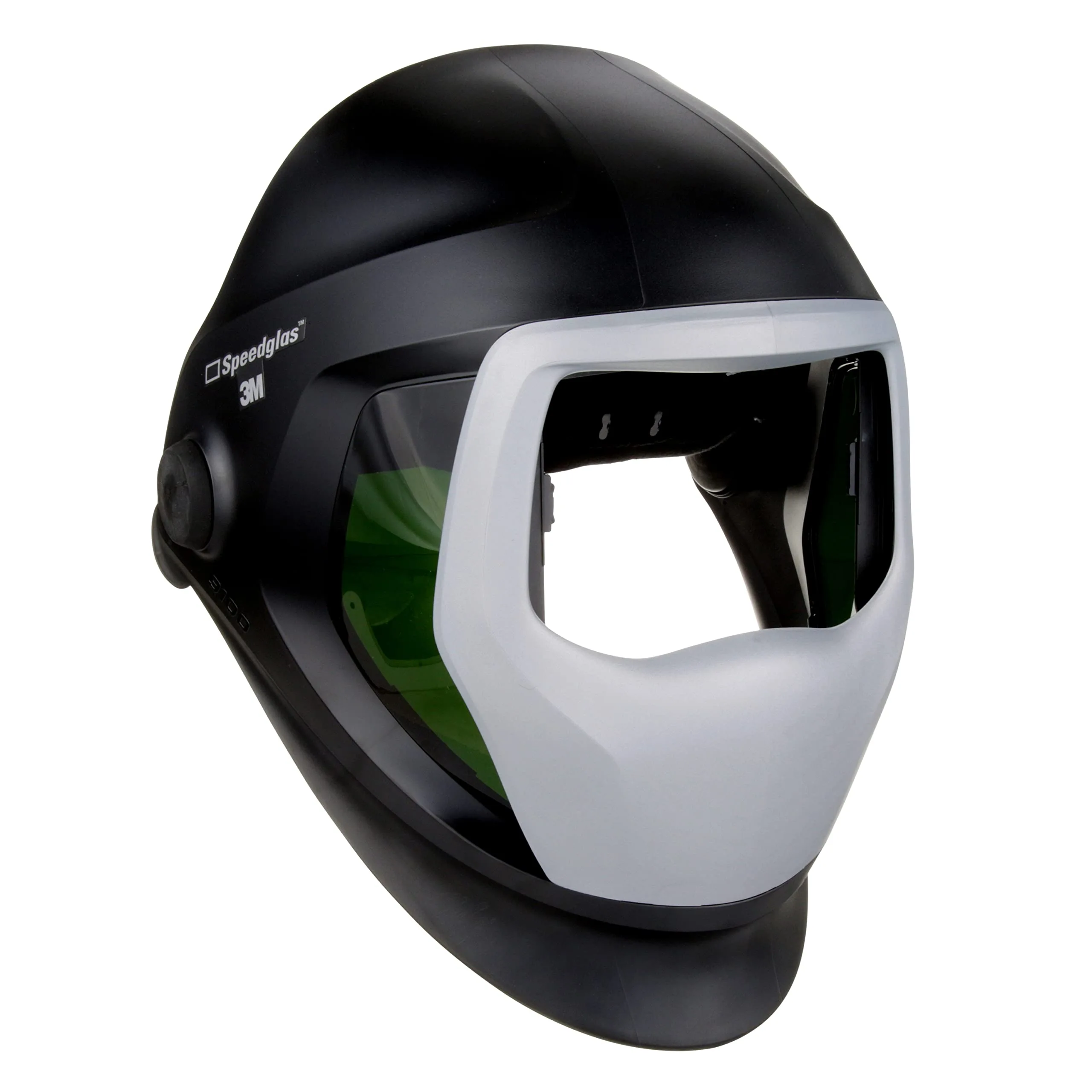 3M Speedglas 9100 Welding Helmet 06-0300-51SW, with SideWindows, Headband and Silver Front Panel, No ADF,