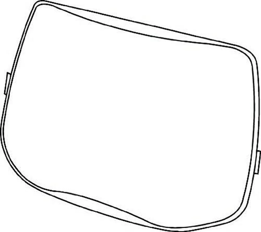 3M Speedglas Outside Protection Plate 9100, Welding Safety 06-0200-53, High Temperature