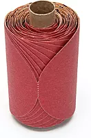3M Stikit Red Abrasive PSA Disc, 01607, 5 in, P150, 100 Disc Roll for Auto Sanding, Primer Sanding, Rough Feather Edging