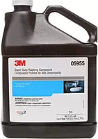 3M Super Duty Rubbing Compound, 05955, 1 gal (10.6 lb)