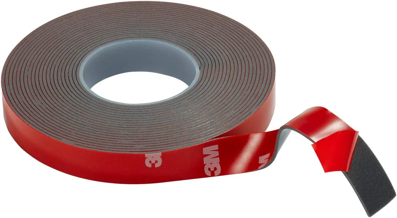 3M Super Strength Molding Tape, 03609, 1/2 in x 5 ft