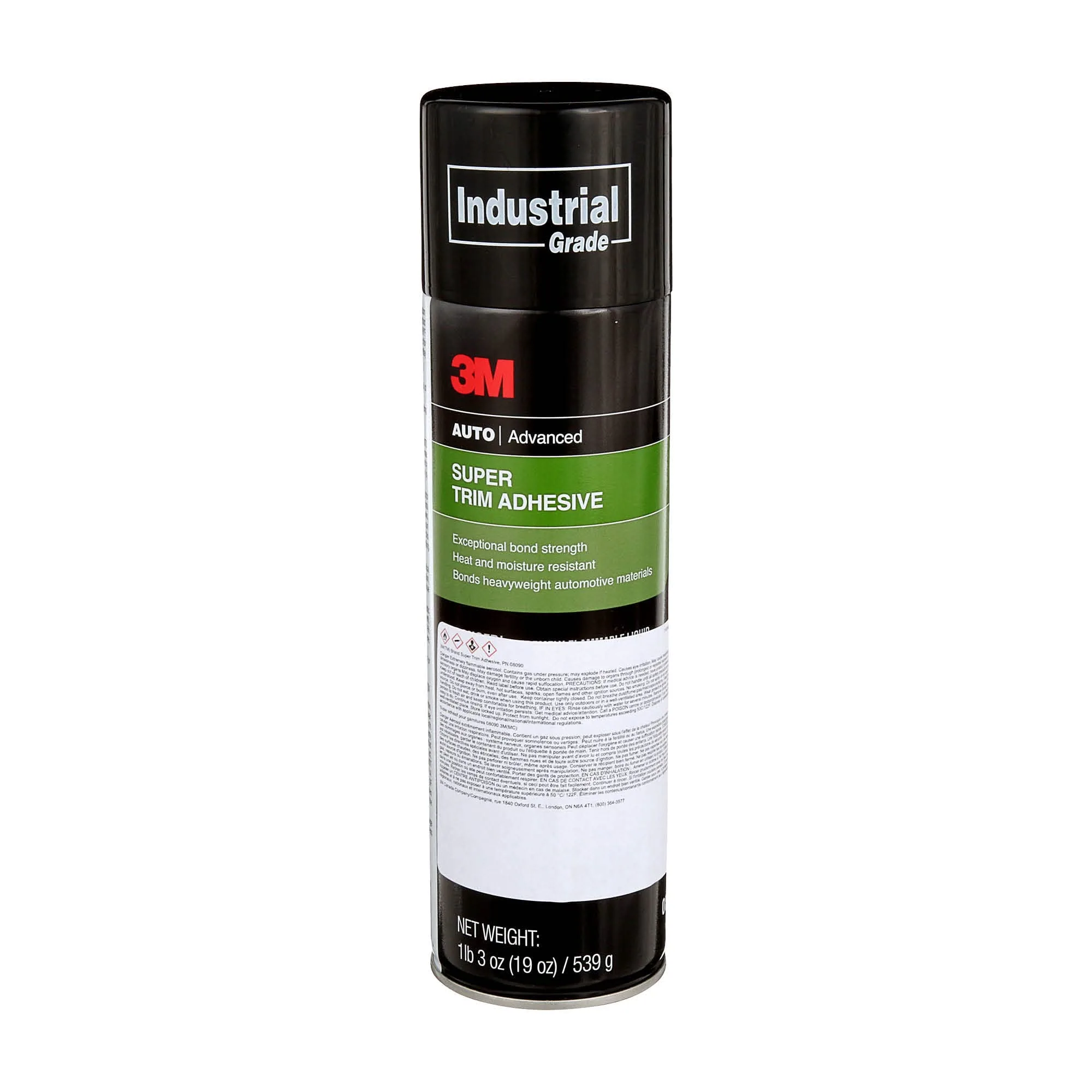 3M Trim Spray Adhesive - High Strength, Clear-Drying