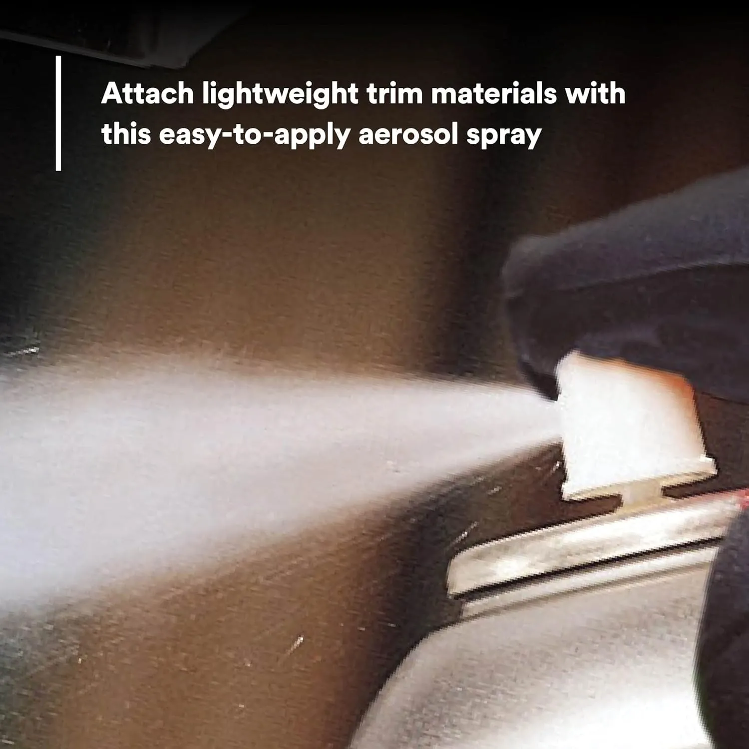 3M Trim Spray Adhesive - High Strength, Clear-Drying