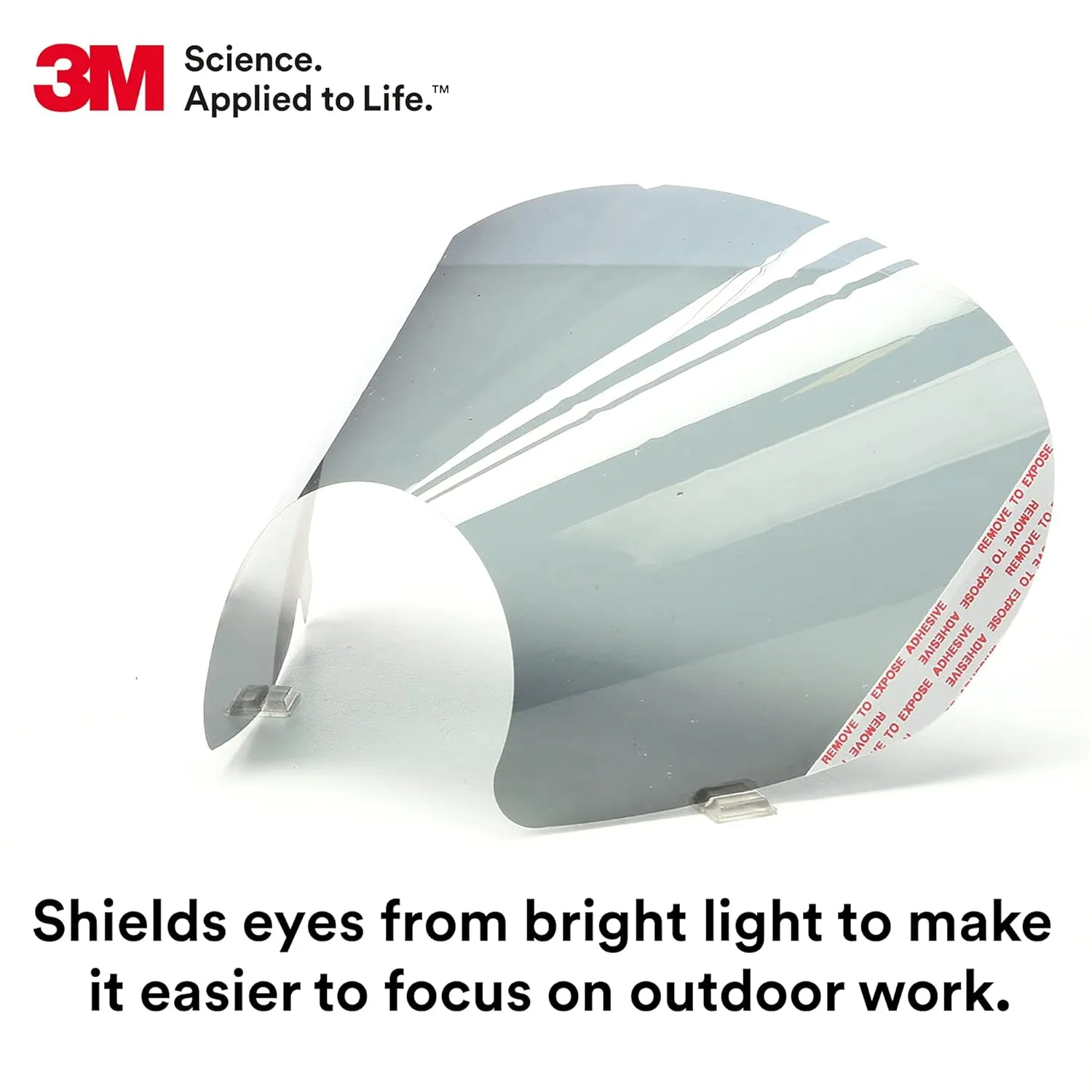 3M Tinted Lens Cover 6886, Bag of 25, Use with 3M Full Facepieces 6000 Series, Helps Protect the Lens