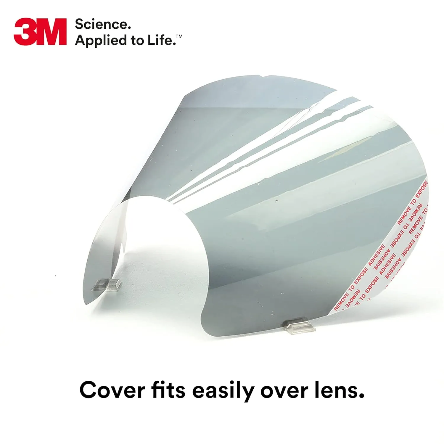 3M Tinted Lens Cover 6886, Bag of 25, Use with 3M Full Facepieces 6000 Series, Helps Protect the Lens