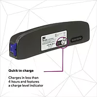 3M PAPR, Versaflo Standard Battery TR-630, For TR-600 Powered Air Purifying Respirator, 4 Hour Charge Time or Less, 1/Case